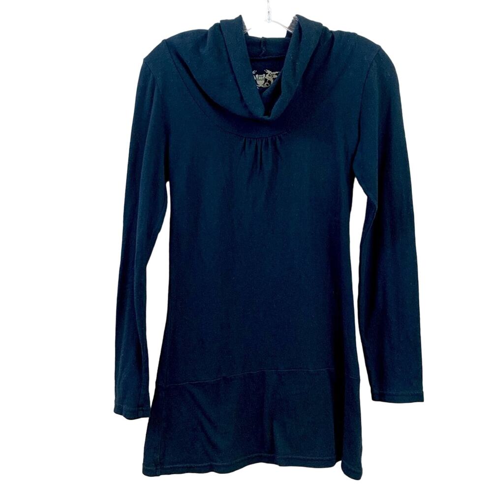 Free People Cowl Knit Long Sleeve Top
